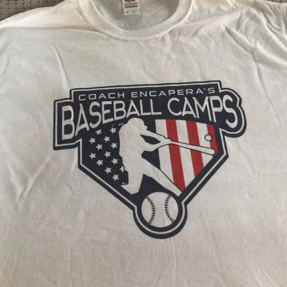 2020 Baseball Camp T Shirt Clemente Quote